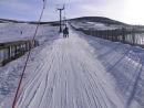 Ski tow to the top above Ptarmigan..quiet day